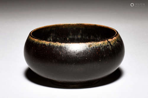 DING WARE BLACK GLAZED BOWL