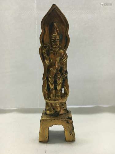 Chinese Gilt Bronze Buddha
