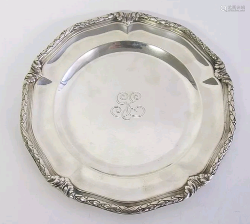 Antique Sterling Silver Tiffany&co Platter