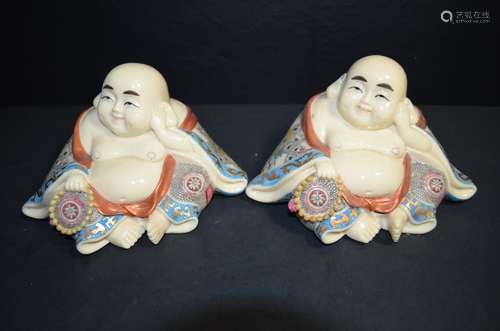 Pair of Japanese Erotic Figures