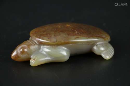 Chinese Ming Dynasty Jade Carved Turtle
