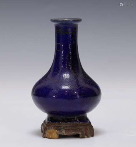Chinese Porcelain Blue Vase