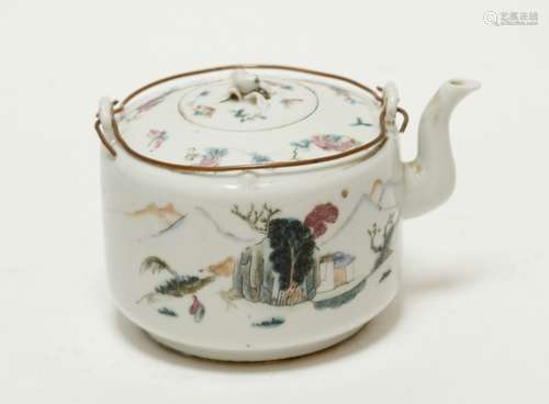 Chinese Republic Porcelain Teapot