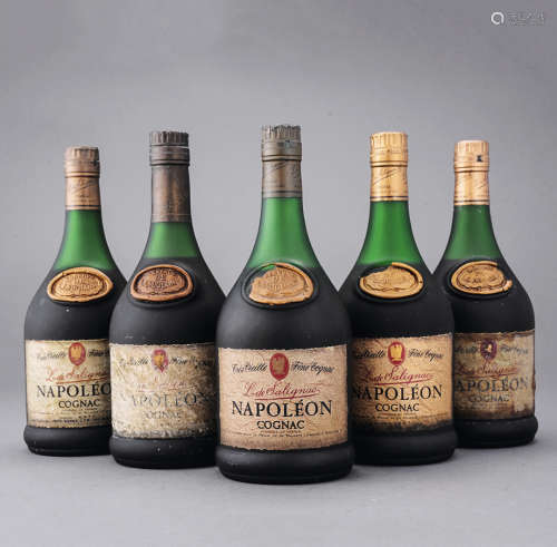 70年代 Napoleon Cognac（70cl） （一组五支）