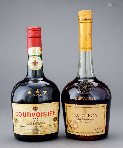 90年代 Napoleon Cognac（70cl）连 Courvoisier（70cl）