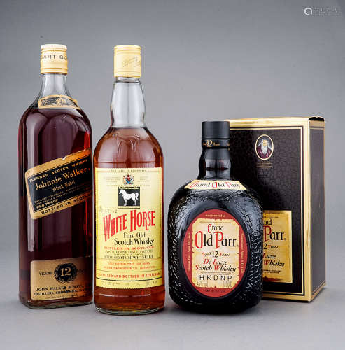 70年代 苏格兰威士忌 （三件）