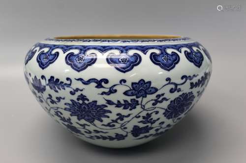 Chinese blue and white porcelain bowl.