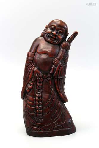 Chinese ox horn carving.