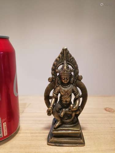 Indian/ Tibet/ Nepalese Bronze Buddha Fortuna