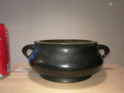 Chinese Bronze Incense Buner DaMingXuanDeNianZhi Mark