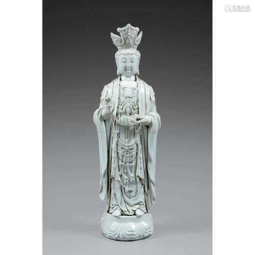 BELLE ET GRANDE STATUETTE DE GUANYIN