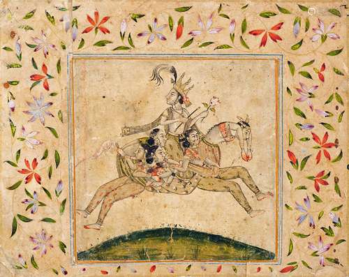 A PRINCESS ON A COMPOSITE HORSE (NARIKUNJARA).