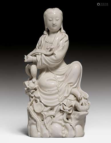 A BLANC DE CHINE-GUANYIN.