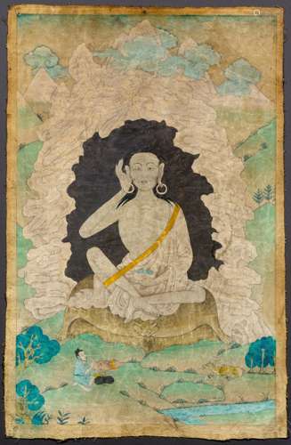 A THANKA OF MILAREPA.