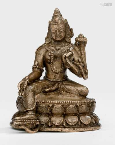 A BRONZE FIGURE OF SYAMATARA