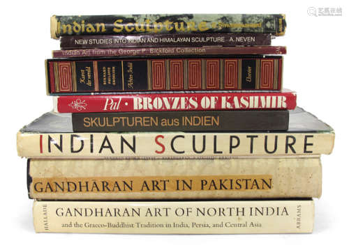 10 VOL. INDIA/PAKISTAN: Indian Art from the George P. Bickford Collection / Achter-Indie / Indian Sculpture a.o. - Property from an European private collection