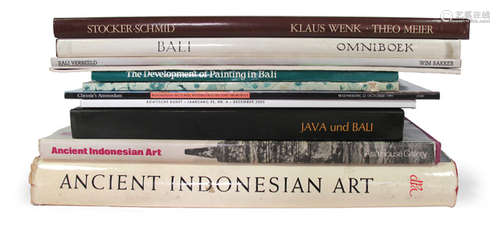 11 VOL. INDONESIA: The Development of Painting in Bali / Java und Bali / Ancient Indonesian Art a.o. - Property from an European private collection