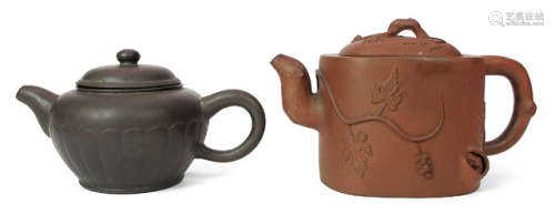 TWO ZISHA TEAPOTS