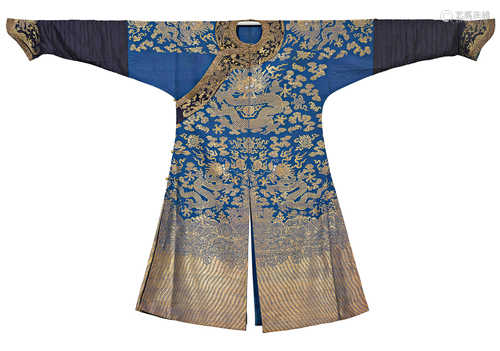 A DRAGON BROCADE ROBE.