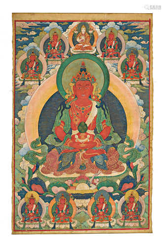 A THANKA OF AMITAYUS.