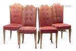 Quatre chaises vintage de style néo-classique, Italie, vers 1950