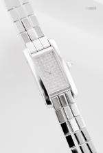 Cartier, Tank allongée Lanières, montre-bracelet en or blanc .750