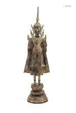 Bouddha debout de Thailande, début de la période Thonburi (1768-1932)