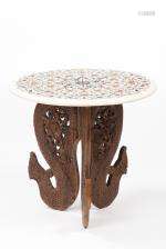 Table basse indienne d'Agra