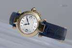 Cartier Pasha, montre bracelet de dame, bracelet en or jaune .750