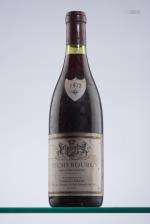 1 bouteille de Richebourg, domaine de François Gros, 1972, 75 cl