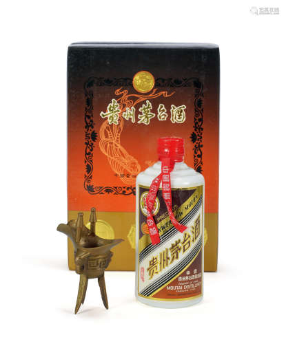 80年代贵州茅台礼盒 （一瓶）