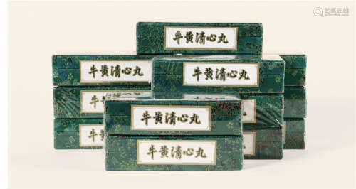 1995年北京同仁堂牛黄清心丸12盒