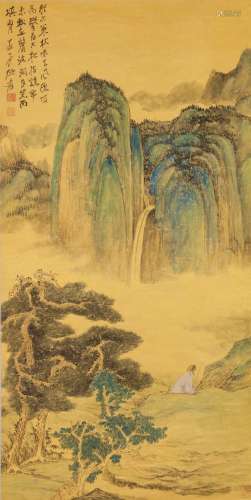 Attributed To Zhang Daqian(1899-1983) Ink And Color On Paper