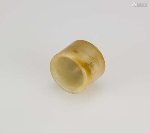 Qing-A White Jade Archers Ring