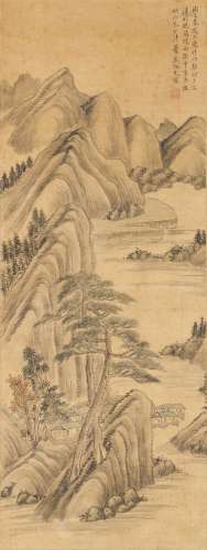 Xi Gang (1746-1803) Ink And Color On Silk