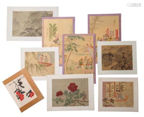 Some 19th and 20thC Chinese watercolours and prints