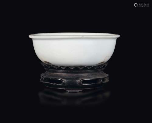 A Blanc de Chine Dehua porcelain cup, China, Qing Dynasty,  ...