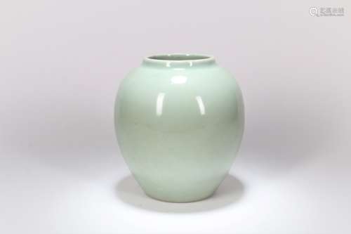 A Chinese Celadon Porcelain Jar