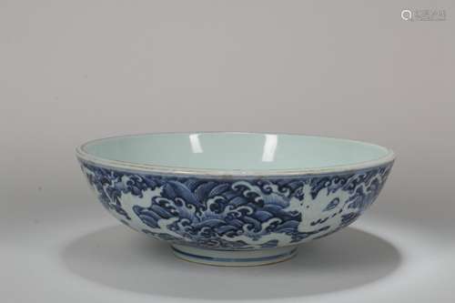 A Chinese Blue and White Porcelain Bowl