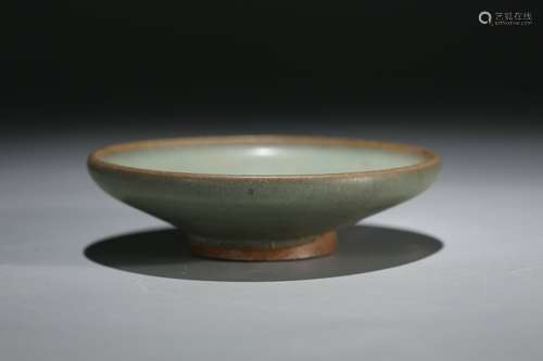 A Chinese Jun Type Porcelain Plate