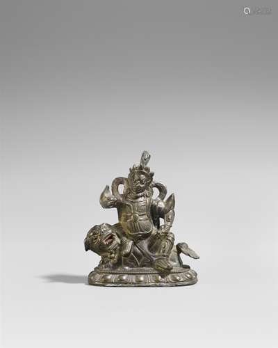 Vaishravana. Bronze. Sinotibetisch. 18./19. Jh.