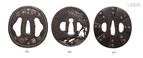 Tsuba. Eisen. 19. Jh.