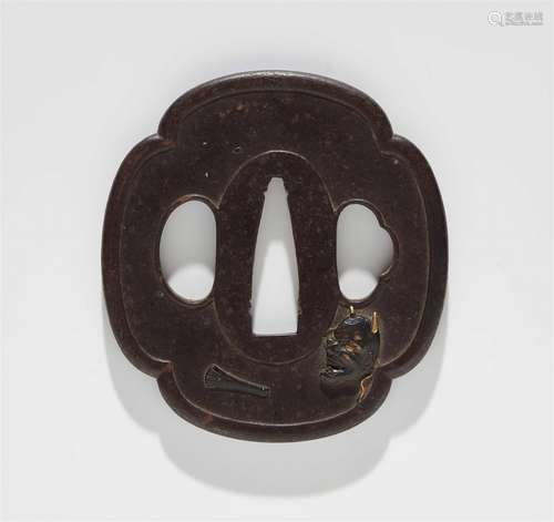 Zwei tsuba. Eisen. 19. Jh.