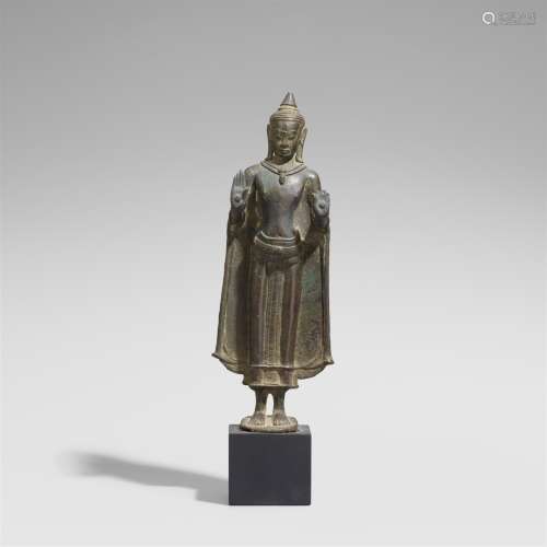 Buddha. Bronze. Nordost-Thailand. 13. Jh.