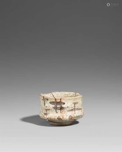 Chawan. E-Shino. Mino-Gebiet. Um 1610-1620