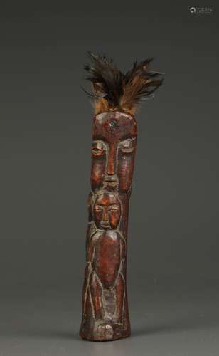 Early African Art Wood Carving Figure