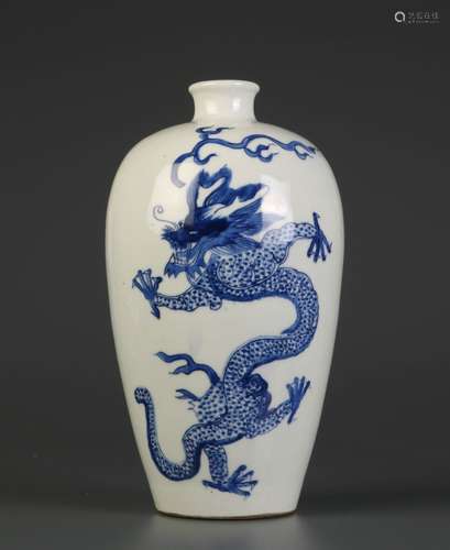 Chinese Blue/White Porcelain Vase