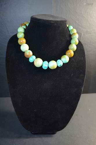 Chinese Turquoise Beads Necklace