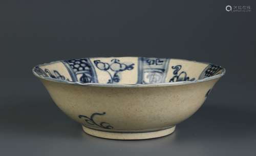 Chinese Blue/White Porcelain Bowl