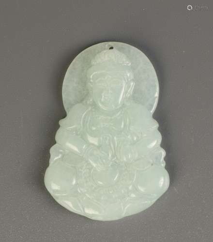 Chinese Jadeite Pendant